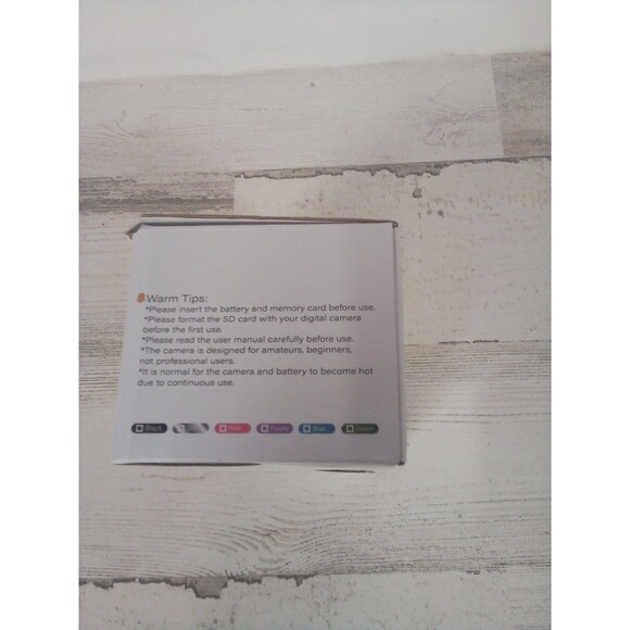 Pocket  Camera Digital Camera 48 Megapixel 4KHD New W Box/Memory card/Bag - Picture 6 of 15